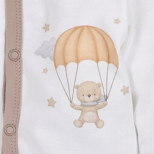ABN-5507 Sky Journey Nini Babyclown | Bio-Baumwolle, Druckknopfverschluss