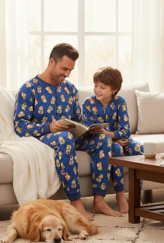 185/183 186/183 Capybara 2 Kids Boy Cornette Overall – Baumwolle, mit Reißverschluss und lustigem Aufdruck