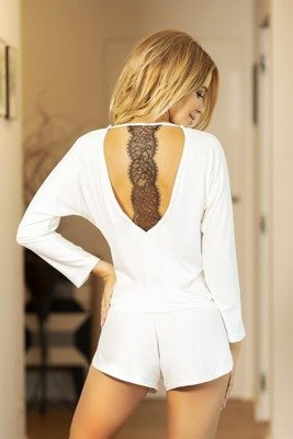 Chalandri Damen-Pyjama-Set Kalimo - ecru