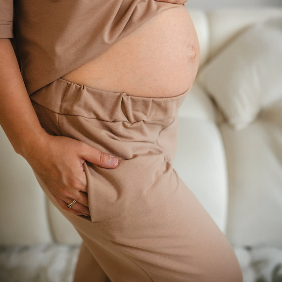 Eevi for Women Damen-Jogginghose – Lockerer Schnitt, Baumwolle & Modal, Schwangerschaftsgeeignet