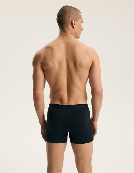 Herrenboxershorts Henderson 45473 Fade 2er-Pack Baumwolle mit breitem Logo-Bund