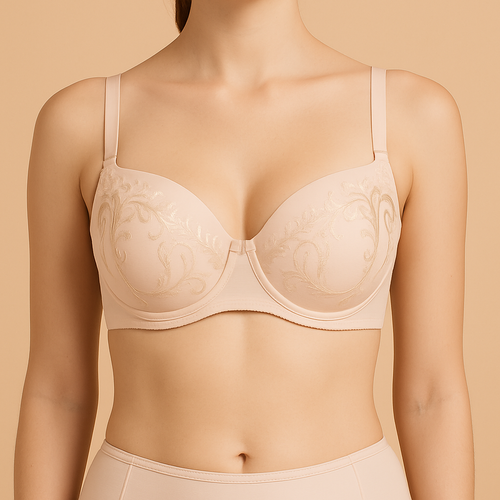 VB-474 Biustonosz full cup Vena – pełne miseczki i koronka Vena nude
