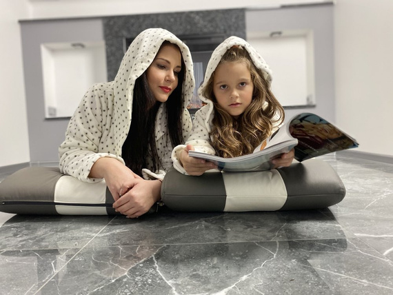 367 Melanie Forex Kinder Bademantel - ecru