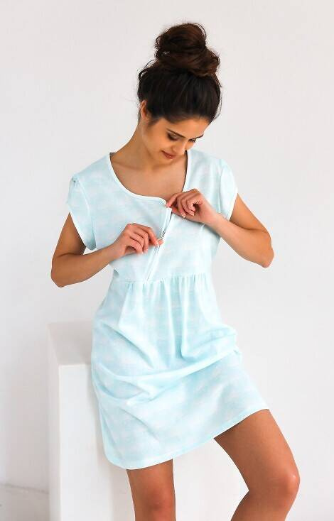 Alma Nachthemd Sensis - mint