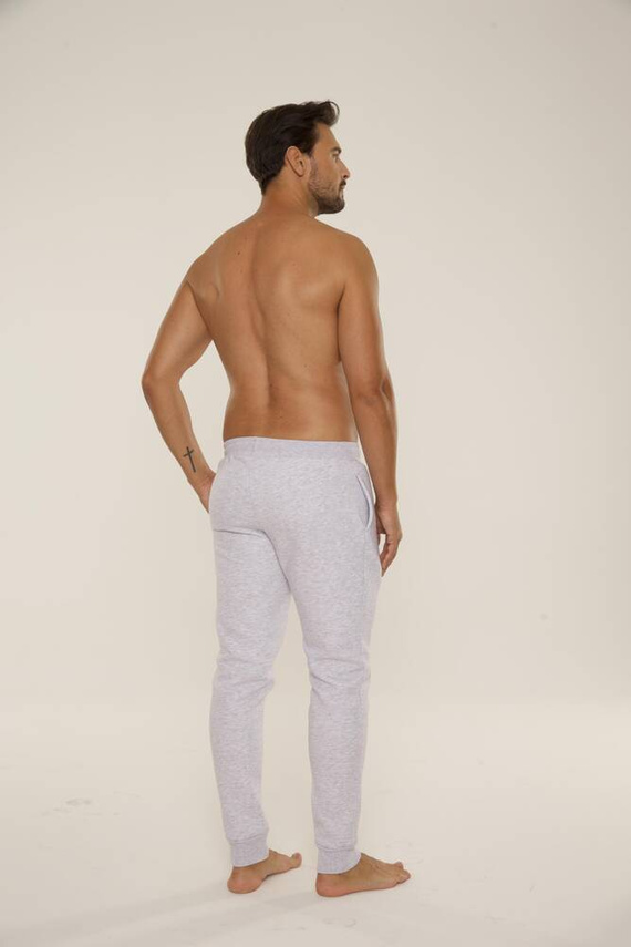 813 Indigo Herren-Trainingsanzug von De Lafense - leicht meliert