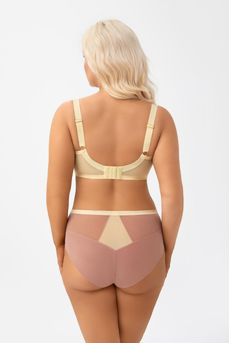 G013 Citronella Gorsenia Soft BH für große Brüste mit Zitronenstickerei