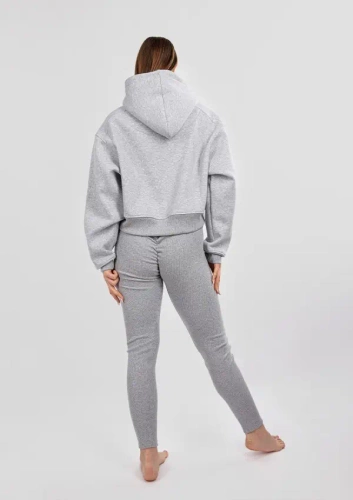 DK-K-B13 Dkaren Damen-Trainingsanzug-Set – Grau