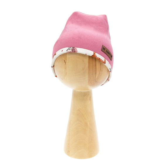 216268 Lala Cap Nicol – rosa Baumwollmütze für Mädchen, Größe 56-122