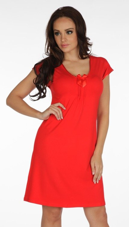 870 Visa De Lafense Nachthemd - rot 