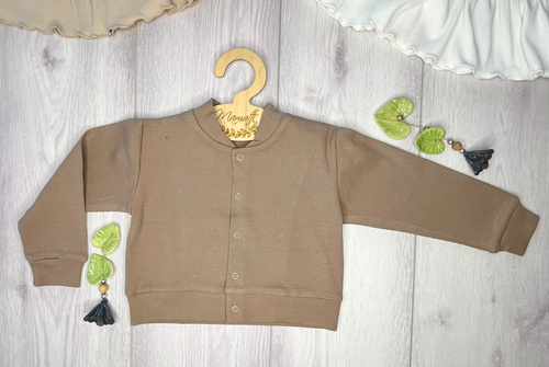 BS016 Bomberjacke, Mamatti-Sweatshirt mit Reißverschluss