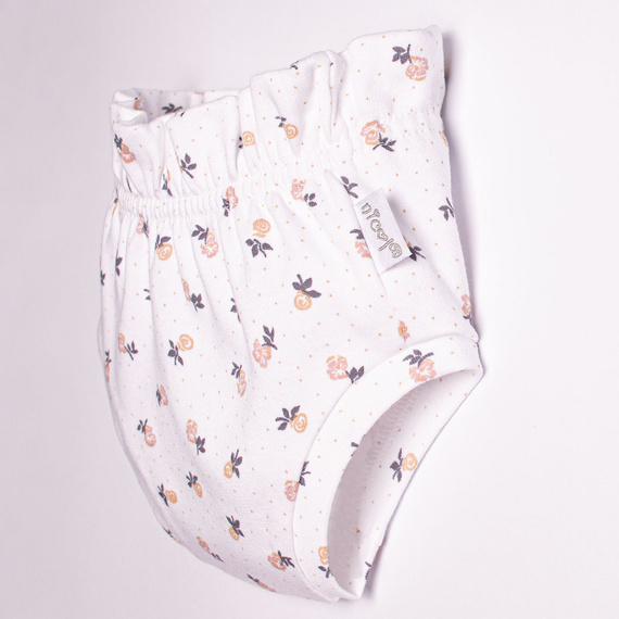 Nicol 220087 Bloomers für Babys 2er-Pack Baumwolle Oeko-Tex rosa Blumen