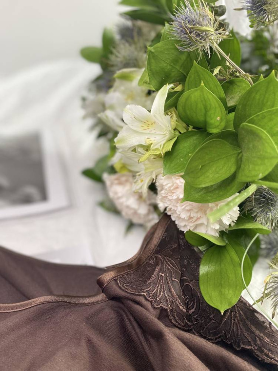 616 Ramona Forex Nachthemd - braun