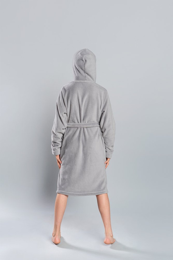 Mimas Jungen Bademantel Italian Fashion- graphit