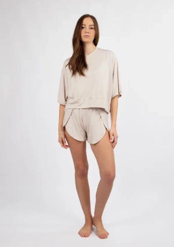 DK-K-B19 Damen-Bambusset Dkaren – ecru