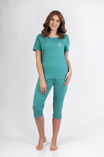 692 Regina Damenpyjama – grün