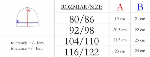 229100 Nicol Mütze Merino 100% Wolle Kinder doppellagig - puderrosa