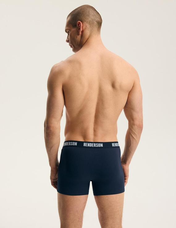 Henderson 45477 Frost Herren Boxershorts 2er-Pack aus Baumwolle mit breitem Logo-Bund
