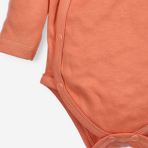 NINI ABN-3957/BPO Wickelbody Orange 100% Bio-Baumwolle
