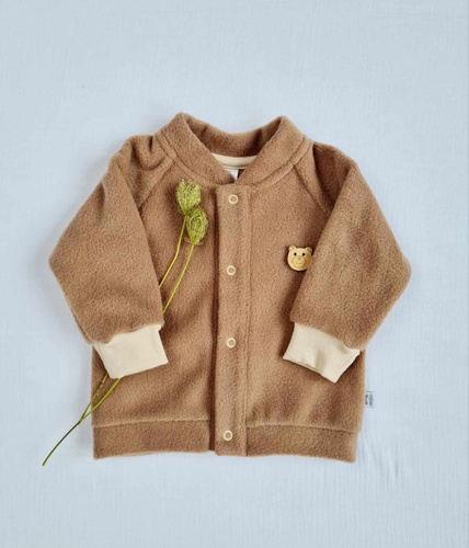 3717P Teddy Marija Fleece-Sweatshirt – braun