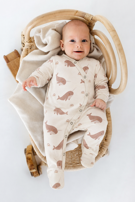 02256 Makoma Babystrampler „Marlin“.