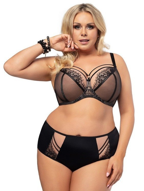 K 496 Paradies Soft-BH Gorsenia - schwarz 