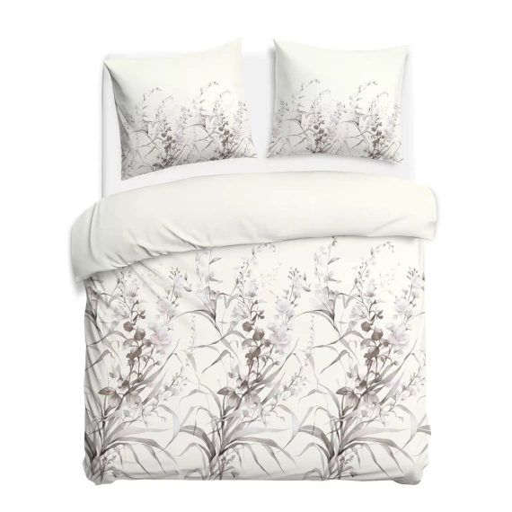 31513/1 Darymex Flanell-Bettwäsche, Beige, Löwenzahn – Set, 100 % Baumwolle, warm und weich
