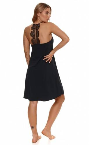 508 Lupoline Nachthemd - schwarz