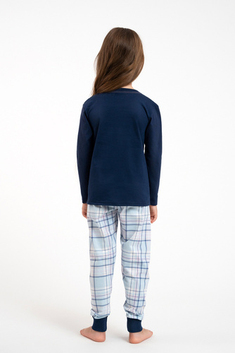 Glamour Girls' Schlafanzug Italian Fashion - navy blau/print 