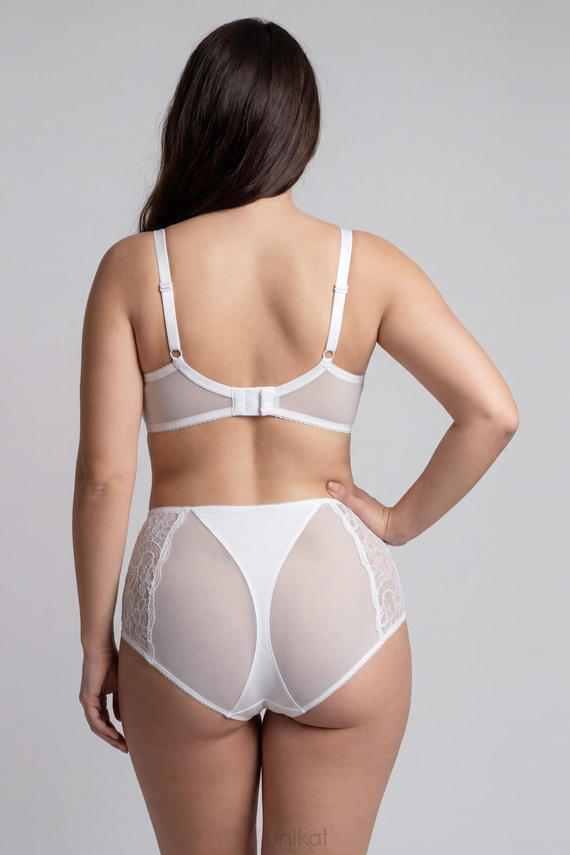Unikat Solen Soft BH weiß Spitze bequem leicht für jeden Tag