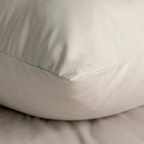 Bettwäsche MI aus Mikrofaser Eurofirany, weich, mit Reißverschluss, 100% Polyester, beige