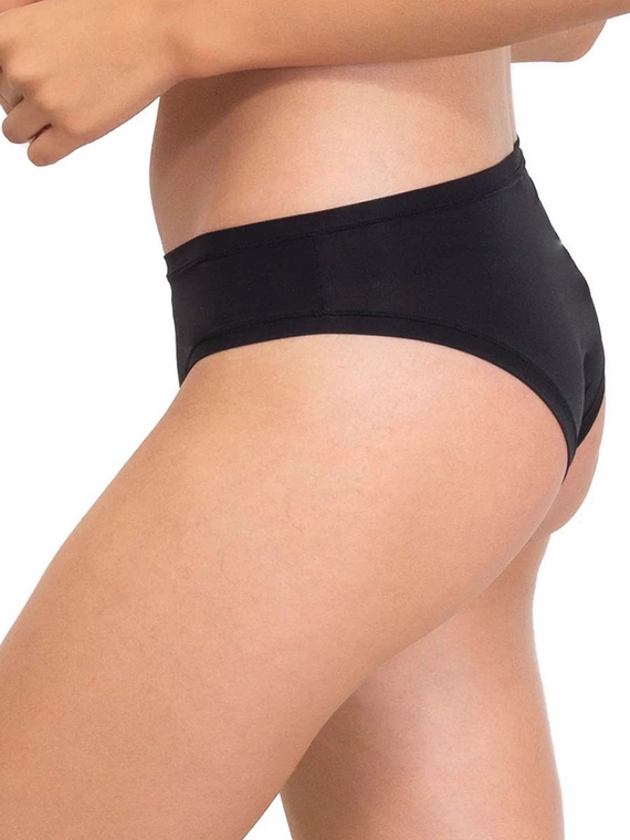 1555 Höschen Fantastic - nahtlos, Mikrofaser, klassischer Schnitt Sielei schwarz