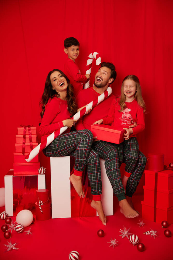 Fogo Kinderschlafanzug Italian Fashion - rot/print