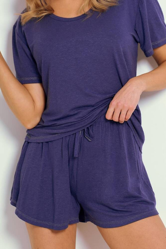 3349 Serenity Damen-Pyjama Taro – Marineblau