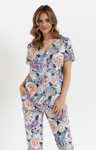 465 Cana Damenpyjama – Salbei