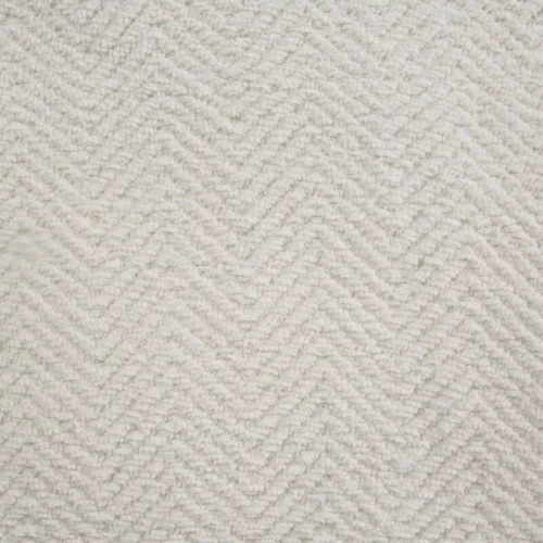 Milo Decke Tagesdecke mit Fransen Eurocurtains weiß