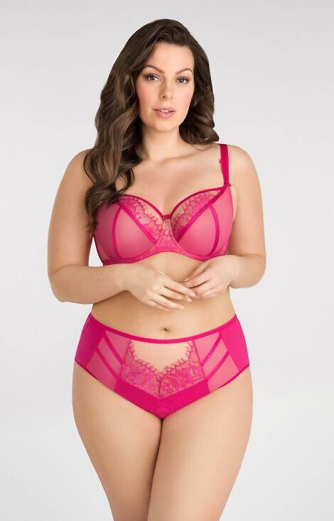 K 496 Paradiesischer Soft-BH Gorsenia - Amaranth