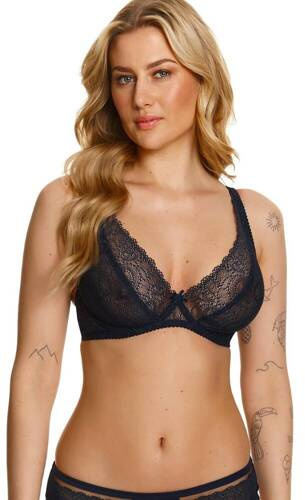 2402 Lupoline Soft-Bralette-BH - navy blau