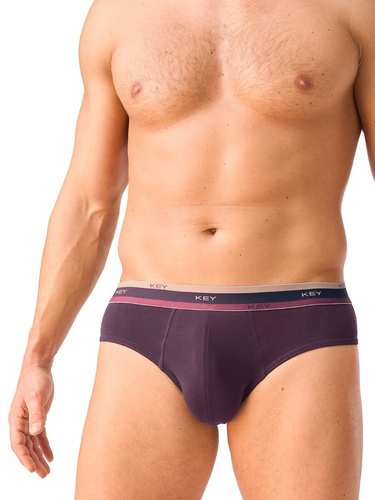 Herren-Slips Key MPP 273 B26 Baumwolle Enganliegend Breiter Bund