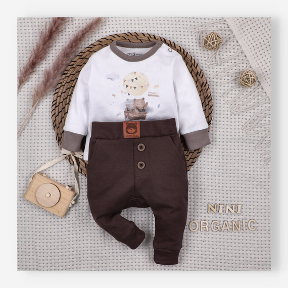 Nini Baby-Bluse 100% Bio-Baumwolle – Hergestellt in Polen