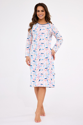 770/456 Hannah Cornette – Damennachthemd, Baumwolle, lange Ärmel