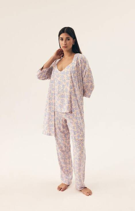 42663 Nadar Henderson Damenbademantel – Hellblau