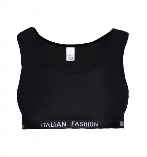 Nikola Mädchen-BH, breiter Träger Italian Fashion- schwarz