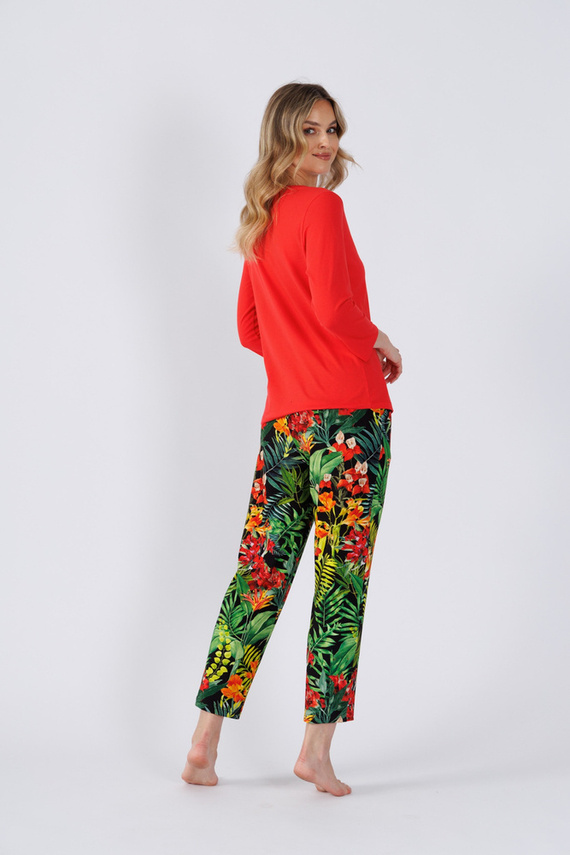 1489 Isbel Leveza Damenpyjama rot